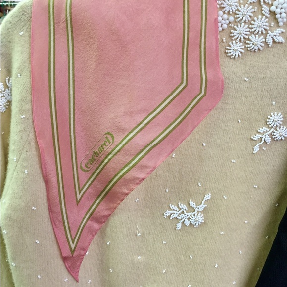 Vintage Accessories - Fabulous Cacharel Vintage Silk Scarf